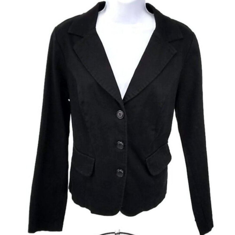 Torrid Lined Black Women's Blazer Long Sleeve 3 Button Front Size 0 (Large)